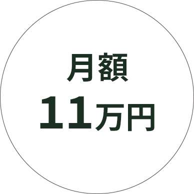 月額11万円